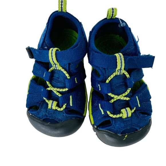Keen Toddlers' Seacamp II CNX Sandals Blue Depths/Gargoyle Size 5 - Picture 6 of 8